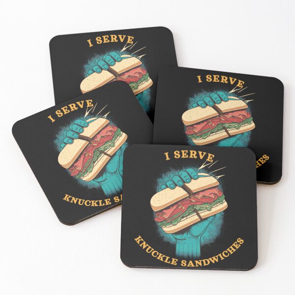 Item preview, I serve Knuckle sandwiches designed and sold by MeditationMind.