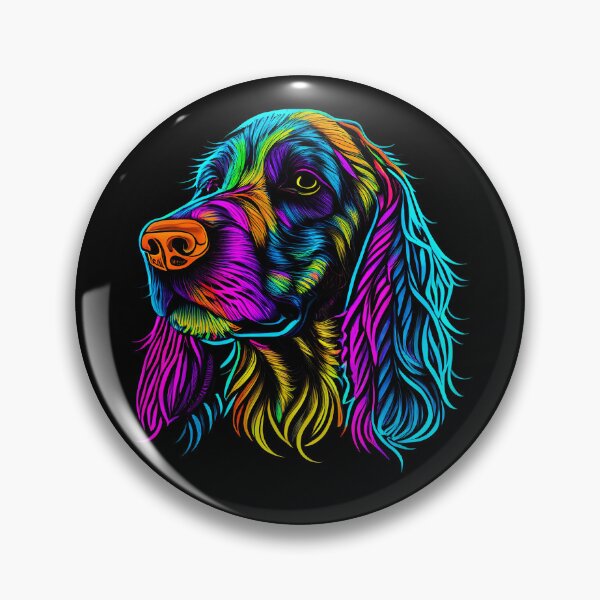 Item preview, Cocker Spaniel Dog Colorful Paint Splash designed and sold by rafaeltto.