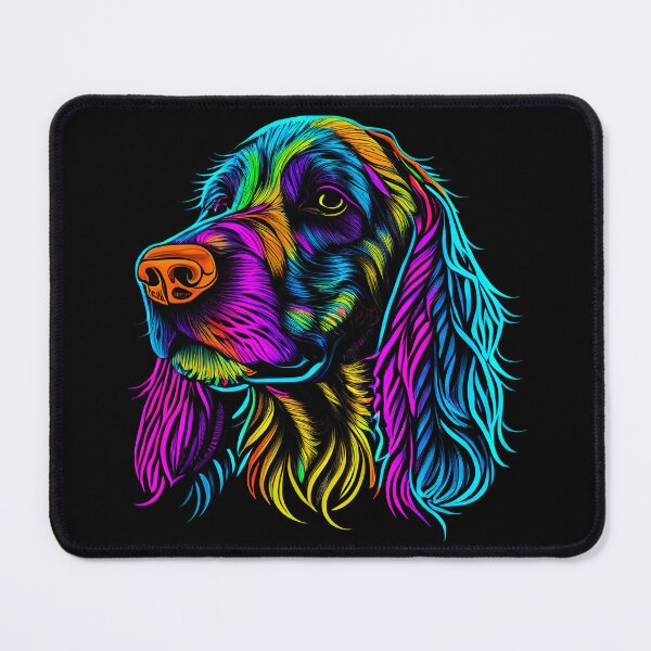 Item preview, Cocker Spaniel Dog Colorful Paint Splash designed and sold by rafaeltto.