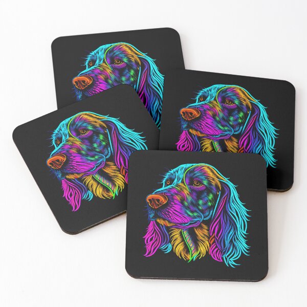 Item preview, Cocker Spaniel Dog Colorful Paint Splash designed and sold by rafaeltto.