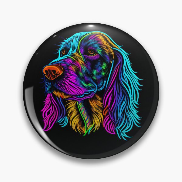 Item preview, Cocker Spaniel Dog Colorful Paint Splash designed and sold by rafaeltto.