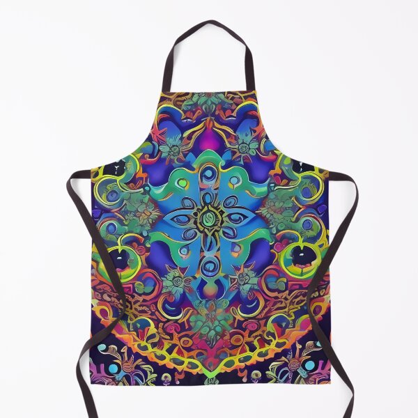 Item preview, Psychedelic colourful happy mood abstract designed and sold by Stratomi.