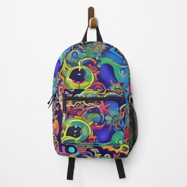 Item preview, Psychedelic colourful happy mood abstract designed and sold by Stratomi.