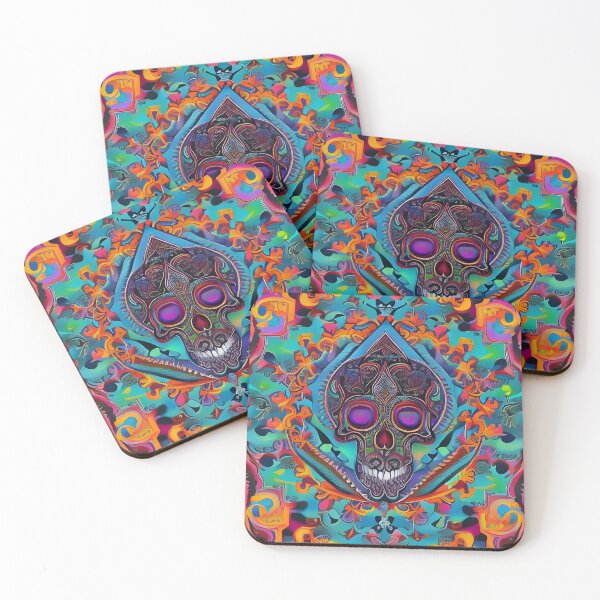 Item preview, Psychedelic colourful happy mood abstract designed and sold by Stratomi.