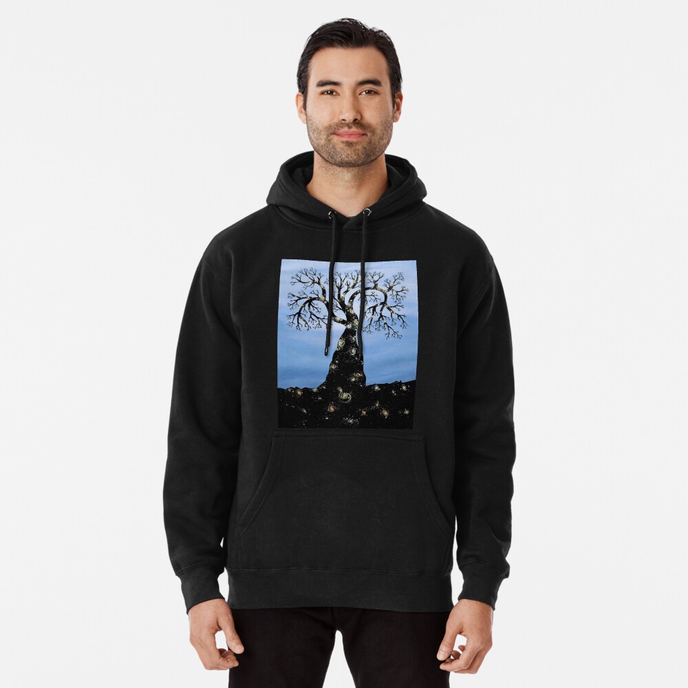 Albero Universo, arte originale. Pullover Hoodie