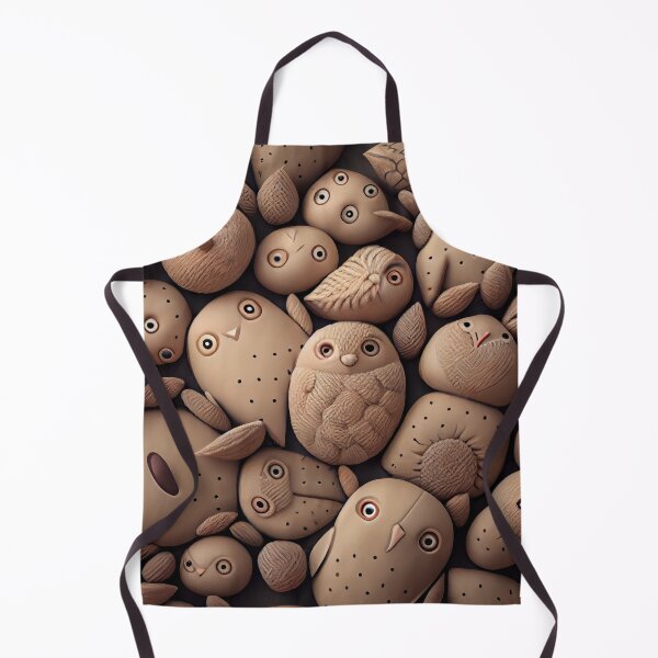Aperçu de l'œuvre Clay Cute Natural Pattern Digital Painting créée et vendue par CodeAndColors.