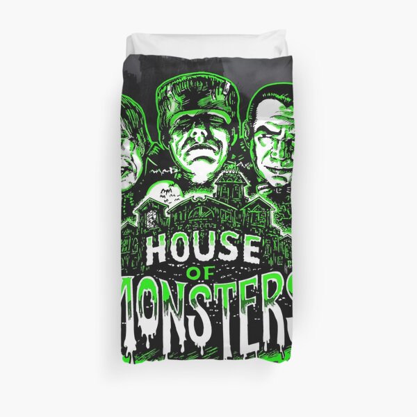 House of Monsters Duvet Cover