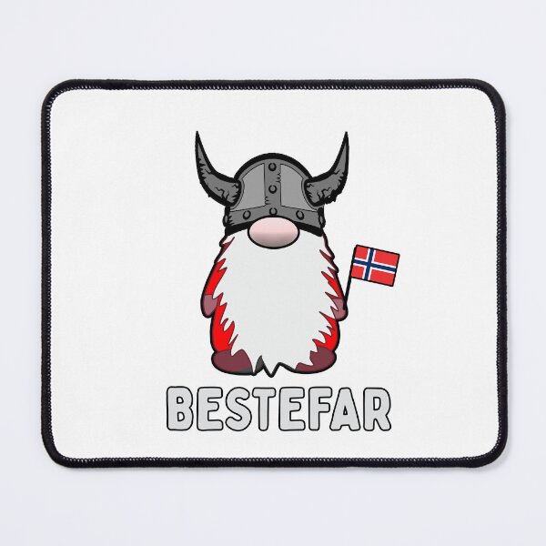 Item preview, Bestefar Nordic Gnome Viking Nisse Norwegian Grandfather designed and sold by funnytshirtemp.