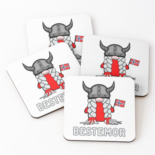 Artikelvorschau, Bestemor Nordic Gnome Viking Nisse Norwegischer Großvater entworfen und verkauft von funnytshirtemp.