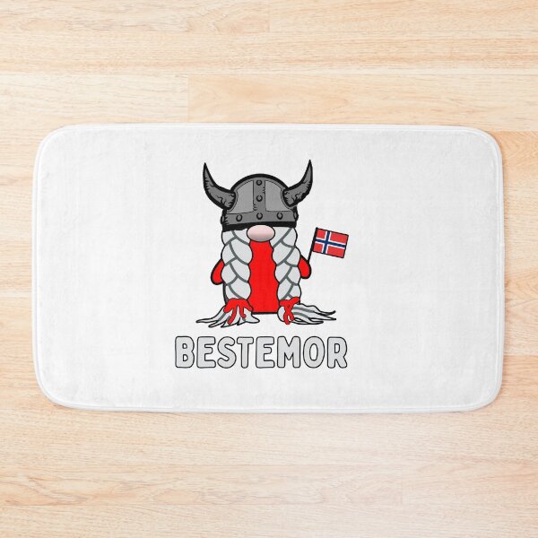 Artikelvorschau, Bestemor Nordic Gnome Viking Nisse Norwegischer Großvater entworfen und verkauft von funnytshirtemp.