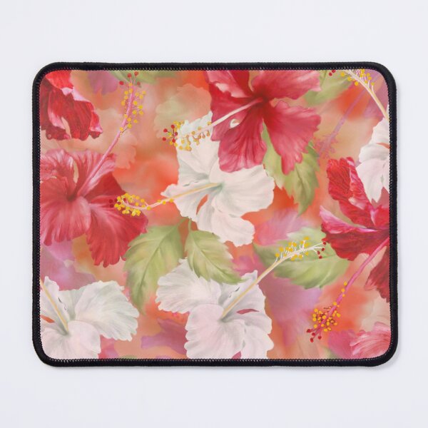 Item preview, Tropical Hibiscus Seamless Repeated Pattern Design designed and sold by Tina Veenstra.