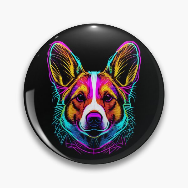 Item preview, Corgi Dog Colorful Paint Splash designed and sold by rafaeltto.