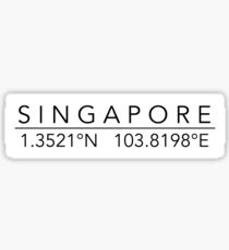 Pegatina Singapur