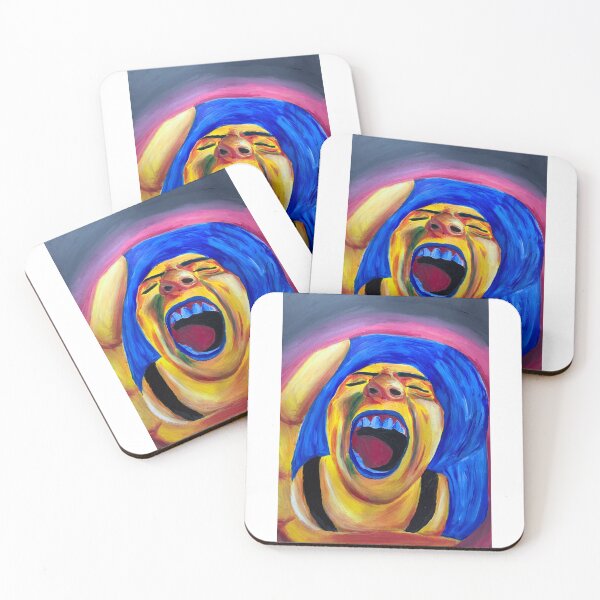 Item preview, Screaming woman  designed and sold by Heidi Simmons.