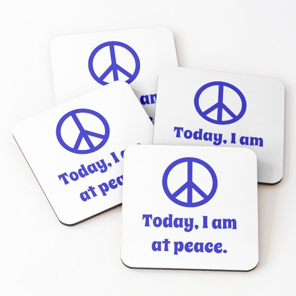Item preview, Today I Am At Peace designed and sold by CrankyOldDude.