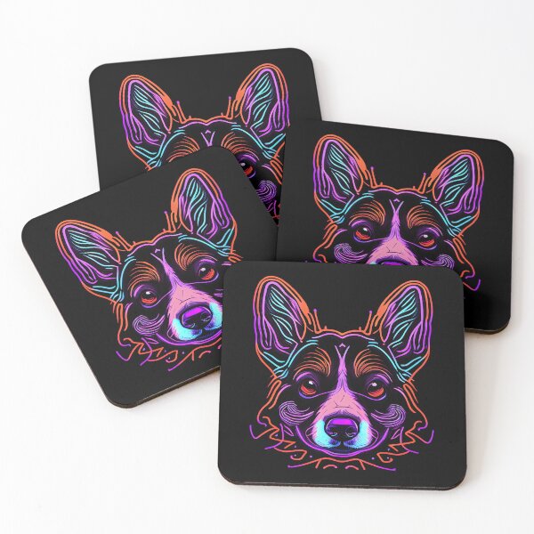 Item preview, Corgi Dog Colorful Paint Splash designed and sold by rafaeltto.