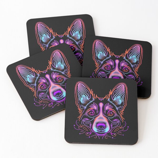 Item preview, Corgi Dog Colorful Paint Splash designed and sold by rafaeltto.
