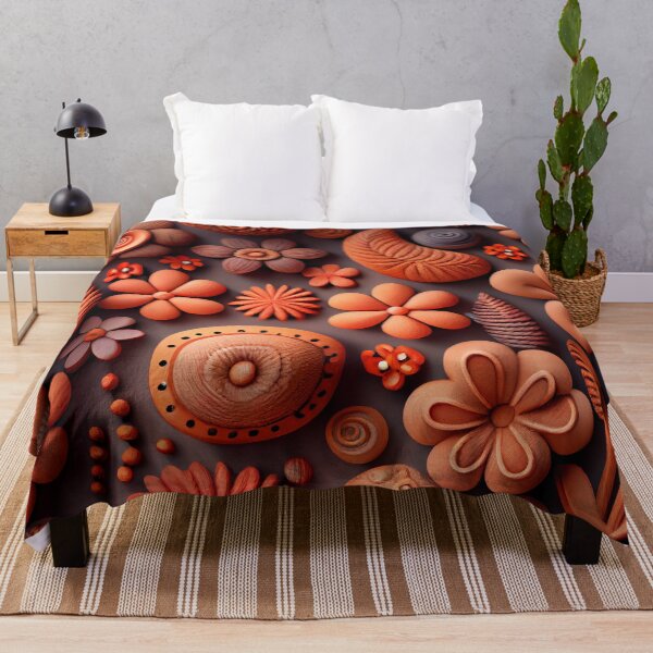 Item preview, Clay Cute Natural Pattern Digital Painting designed and sold by CodeAndColors.