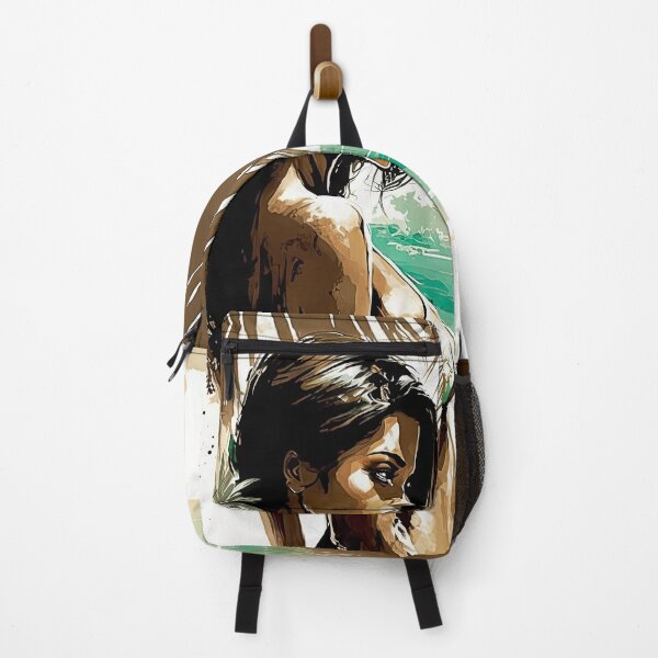 Item preview, Woman with palmtrees designed and sold by mrlongfield.