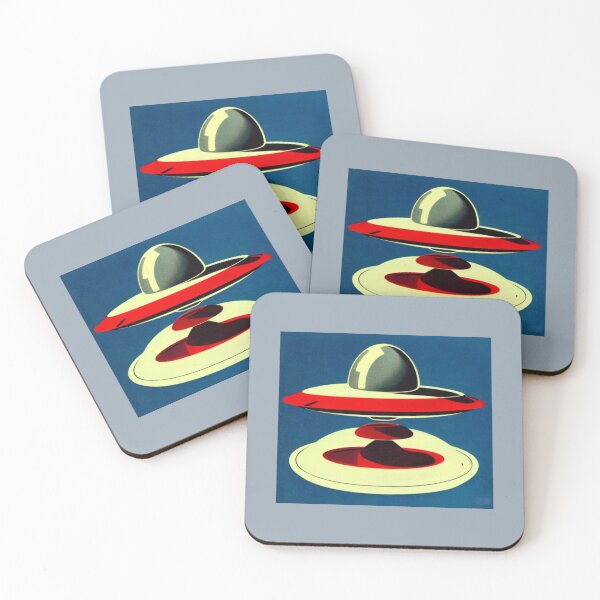 Item preview, Vintage Flying Saucer designed and sold by RedFirecracker.