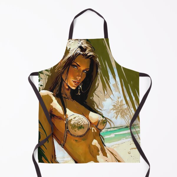 Item preview, Woman with palmtrees designed and sold by mrlongfield.