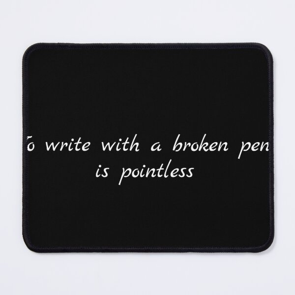 Item preview, To write with a broken pencil is pointless -Dad Joke designed and sold by VirusMinus.