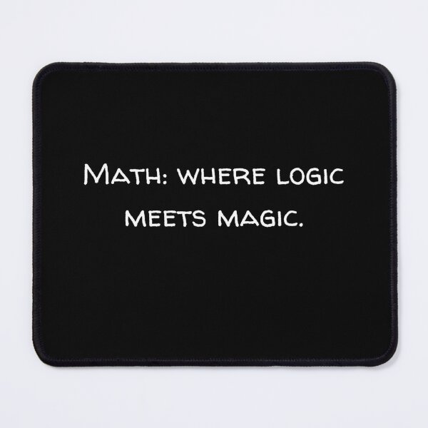Item preview, Math: where logic meets magic designed and sold by joyfulcreator.