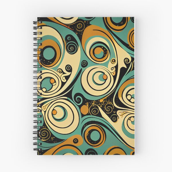 Item preview, Calming Relaxed Artistic Modern Pattern Digital Painting designed and sold by CodeAndColors.