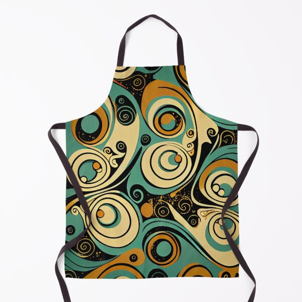 Item preview, Calming Relaxed Artistic Modern Pattern Digital Painting designed and sold by CodeAndColors.
