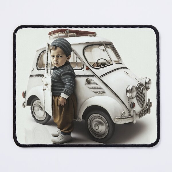Item preview, Little boy with a sport car designed and sold by fearless301.