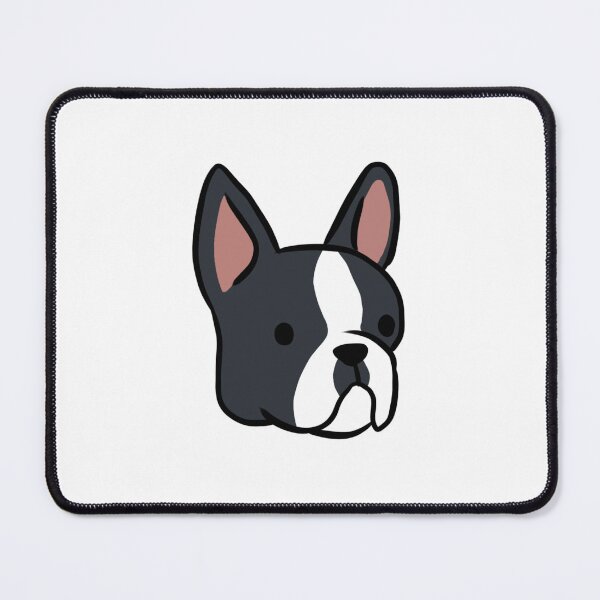 Item preview, boston terrier face illustration  designed and sold by Yarafantasyart.