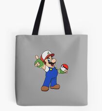 Super Mario x Ash Ketchum Tote Bag