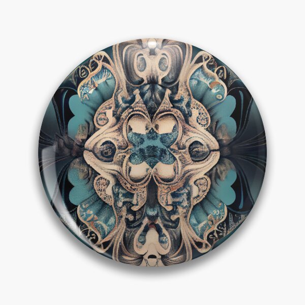 Artikelvorschau, Mystical Muted Eclectic Pattern Digital Painting entworfen und verkauft von CodeAndColors.