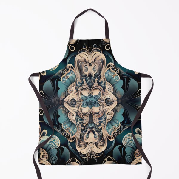 Item preview, Mystical Muted Eclectic Pattern Digital Painting designed and sold by CodeAndColors.