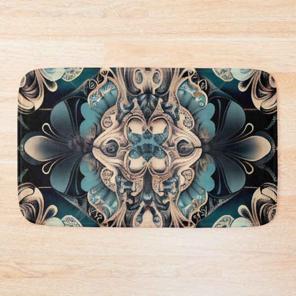 Item preview, Mystical Muted Eclectic Pattern Digital Painting designed and sold by CodeAndColors.
