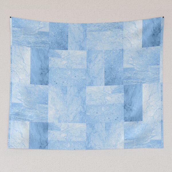 Item preview, Blue Geometric Pattern 4 designed and sold by shalakacreats.