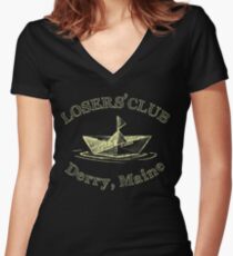 Losers Club Women's Fitted V-Neck T-Shirt