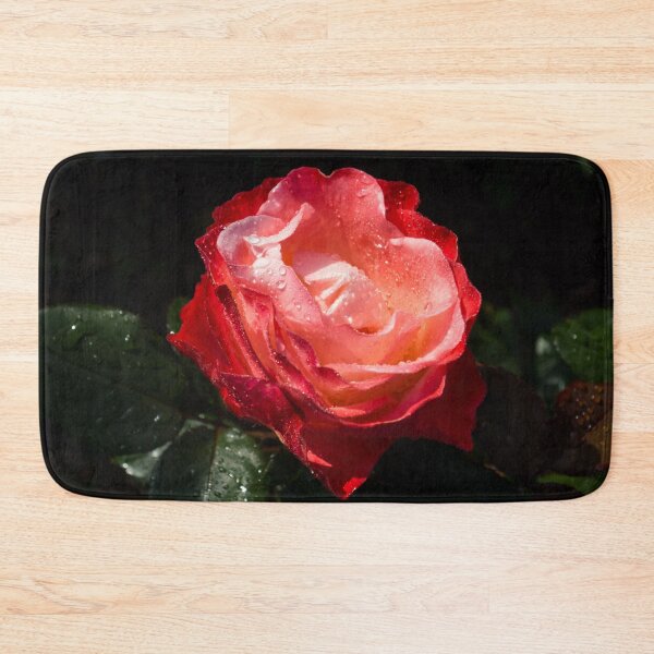 Item preview, Wet Beauty - Glorious Bicolor Rose with Raindrops designed and sold by Georgia Mizuleva.