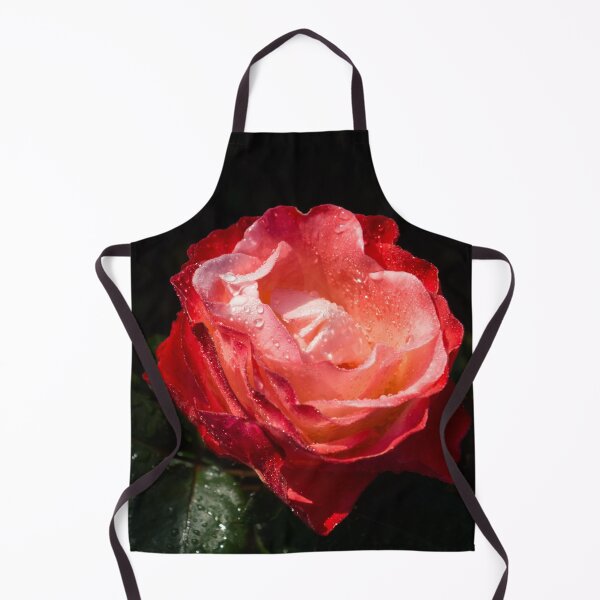 Item preview, Wet Beauty - Glorious Bicolor Rose with Raindrops designed and sold by Georgia Mizuleva.