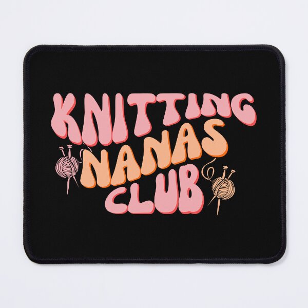 Item preview, Retro Knitter Life - Knitting Nanas Club designed and sold by humnoo.