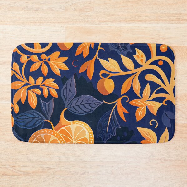 Item preview, Orange Fine Imagined New Mediterranean Pattern Digital Painting designed and sold by CodeAndColors.