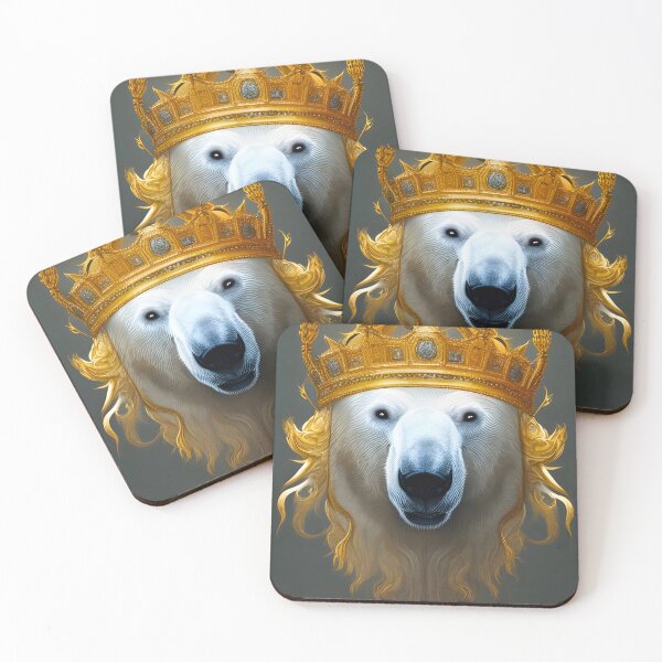 Item preview, Polar Bear King HD designed and sold by WorldOfFairies.