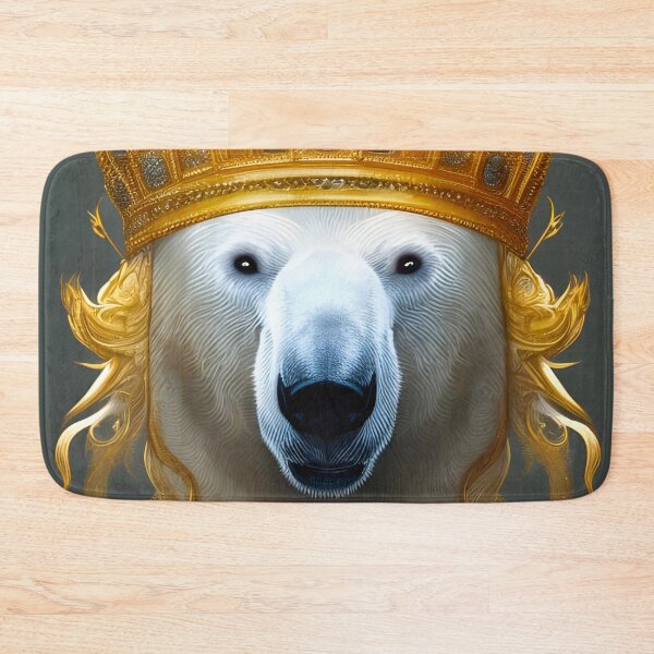 Item preview, Polar Bear King HD designed and sold by WorldOfFairies.