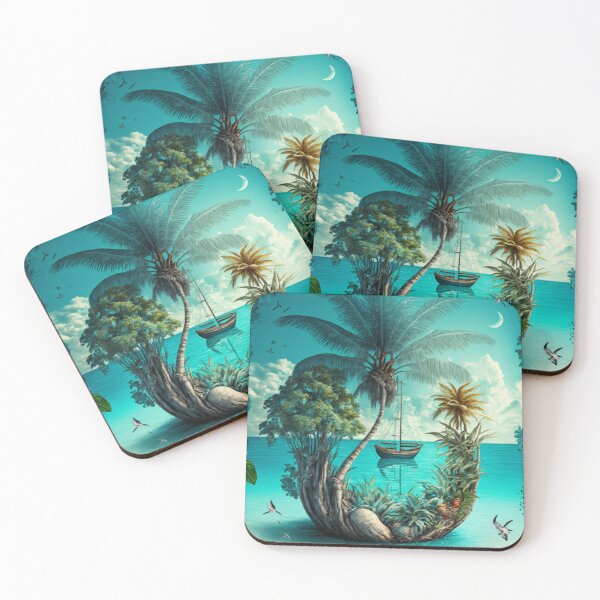 Item preview, Paradise island designed and sold by digitaldwnloads.