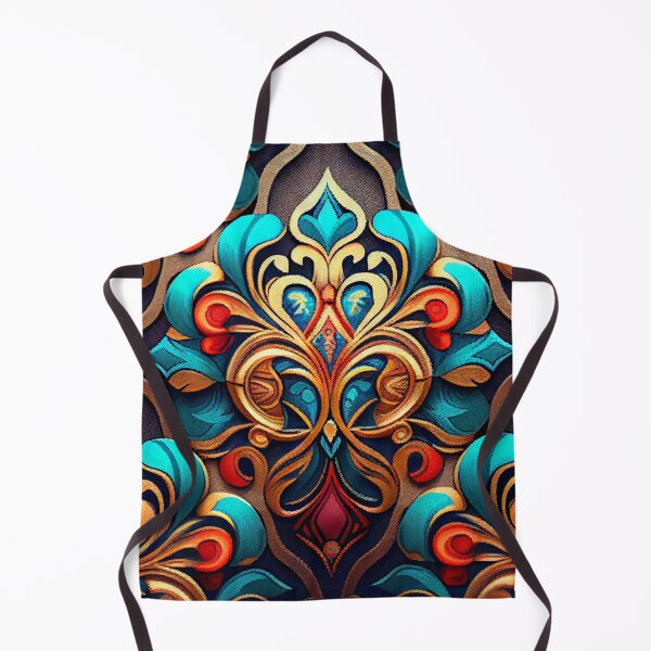 Artikelvorschau, Fine Exotic Bohemian Pattern Digital Painting entworfen und verkauft von CodeAndColors.