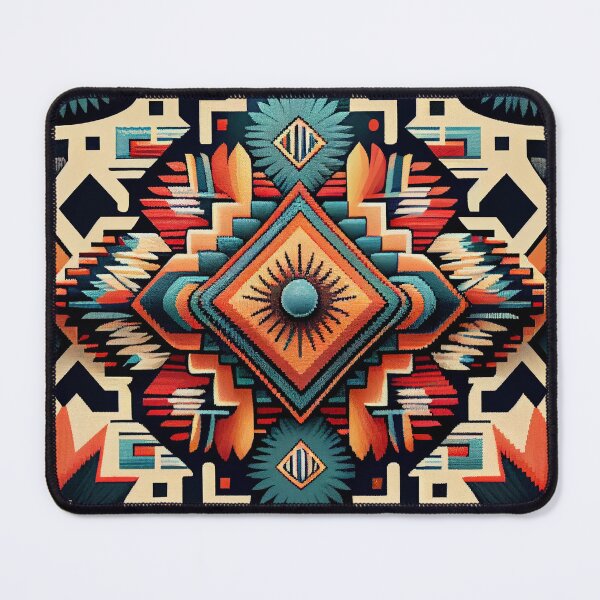 Item preview, Thick Dramatic Happy Southwestern Pattern Digital Painting designed and sold by CodeAndColors.