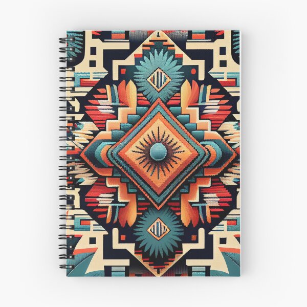 Item preview, Thick Dramatic Happy Southwestern Pattern Digital Painting designed and sold by CodeAndColors.