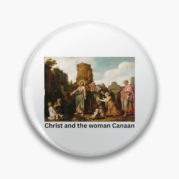 Item preview, Christ & the woman Canaan designed and sold by CannyGoods.