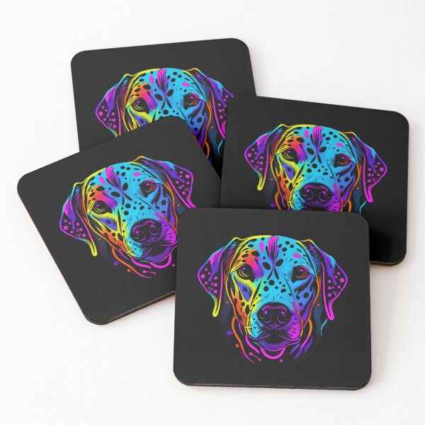 Item preview, Dalmatian Dog Colorful Paint Splash designed and sold by rafaeltto.