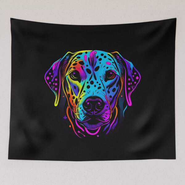 Item preview, Dalmatian Dog Colorful Paint Splash designed and sold by rafaeltto.